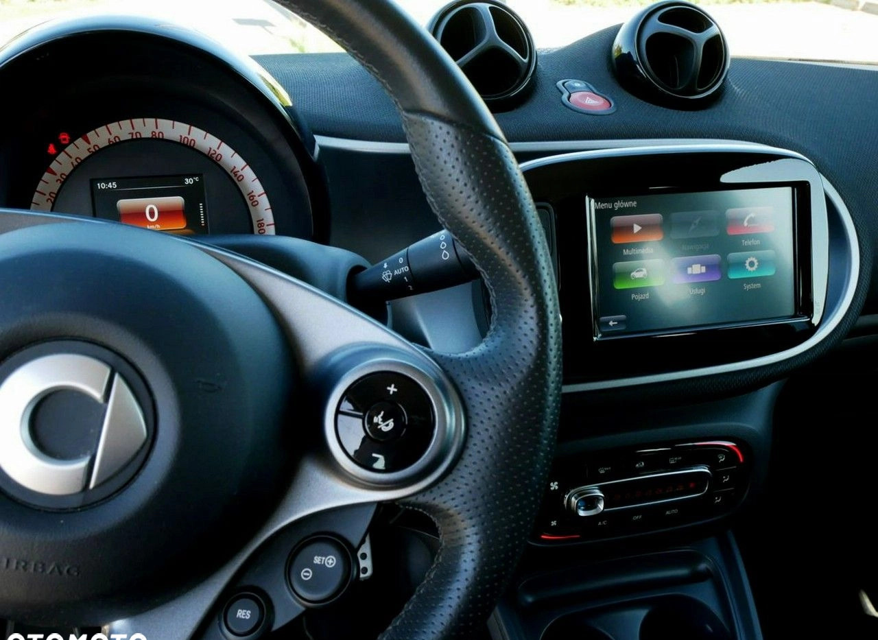 Smart Forfour cena 39800 przebieg: 38000, rok produkcji 2018 z Krzywiń małe 596